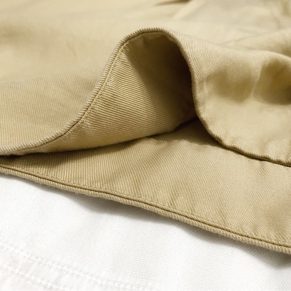 Cos BEIGE LONG SLEEVE V-NECK ZIPPER FRONT MAXI DRESS - 2 - Picture 10 of 10